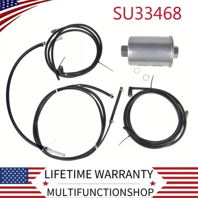 For 88-1997 Chevrolet GMC C/K Trucks GAS Tank to Engine Nylon Fuel Lines Kit US Foto 1 de 4