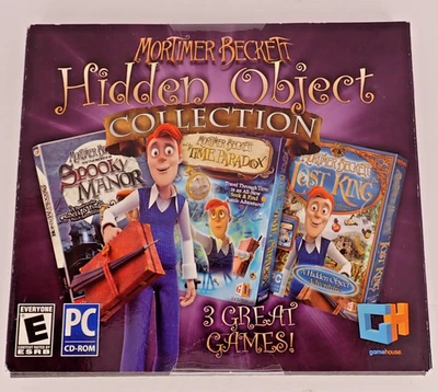 Mortimer Beckett : Hidden Object Collection (2010, PC CD-Rom Disc with 3 Games) - Image 1 of 2