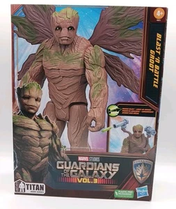 Groot Marvel Guardians of Galaxy Vol. 3 Deluxe Blast 'N Battle Figure Toy - Picture 1 of 4