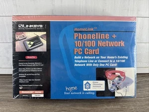 NEW Linksys HomeLink Phoneline + 10/100 Network PC Card PCM100H1 Quick Shipping - Picture 1 of 2