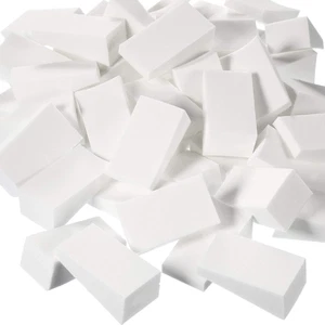 100 Piezas Esponjas Cosméticas Látex Maquillaje Espuma Cuñas Base Herramientas de Belleza (Wh - Imagen 1 de 14