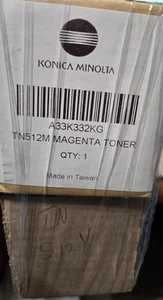 Konica Minolta TN512 Tonerkassetten - 1-Gelb, 1-Magenta 2 Stück NEU ORIGINAL - Bild 1 von 1
