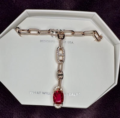 Colar de aniversário festa bomba julho 2025 desejo sincero deslumbrante ouro rosa - Imagem 1 de 3