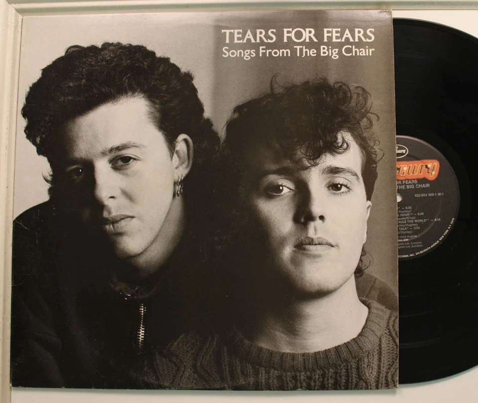 Tears For Fears Lp Songs From The Big Chair On Polygram - Vg+ To Vg - Image 1 of 1