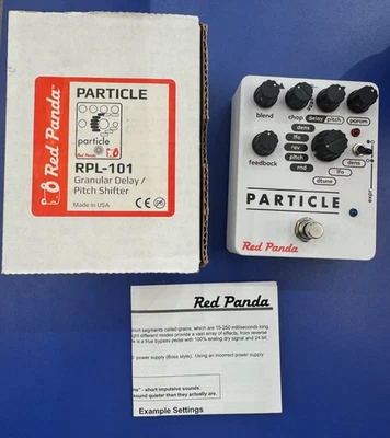 Red Panda Particle RPL-101 Granular Delay / Pitch Shifter - PERFECT - Image 1 of 4