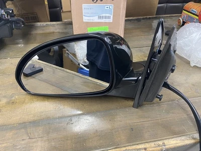 FOR 08-12 BUICK ENCLAVE LEFT DRIVER SIDE POWER MIRROR BLACK W/ MEMORY GM25867122 - Image 1 of 4