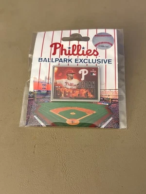 2025 Philadelphia Phillies Pitcher Jhoan Duran Flaming Pin-CB Park Excusive - Image 1 of 3
