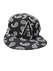 Oakland A’s paisley hat Size L 109% Acrylic Skips Brand - Picture 1 of 4