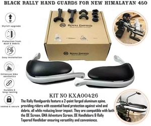 "BLACK RALLY HAND GUARDS" FIT FOR ROYAL ENFIELD NEW HIMALAYAN 450 - Bild 1 von 9