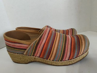 Dansko Jute Pro 多色木屐尺寸 39EU/ US 9 舒适,懒人鞋 — 第 1/4 张图片