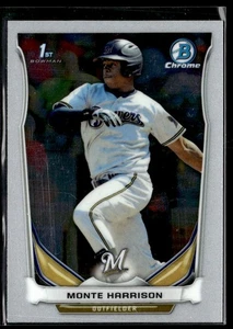 2014 Bowman Draft Monte Harrison Chrome - Bild 1 von 2