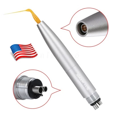 SANDENT Dental Hygiene Air Scaler Handpiece Sonic Endo Irrigator Tip Fit EDDY Irrigation