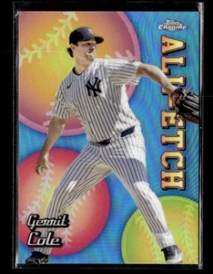 2024 Topps Chrome Update #CAEU-1 Gerrit Cole Chrome All-Etch New York Yankees - Picture 1 of 2