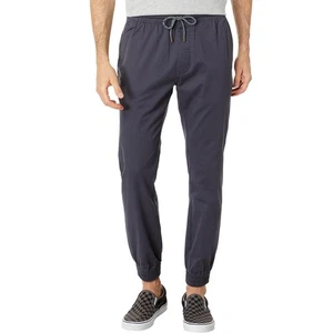 Volcom Men's Frickin Slim Jogger Charcoal Pants (CHR) - Picture 1 of 10