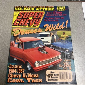Super Chevy Mag./Nov/1990/ deuces Wild/Decoding 64–67 Chevy II & nova Cowl /F15B - Bild 1 von 3
