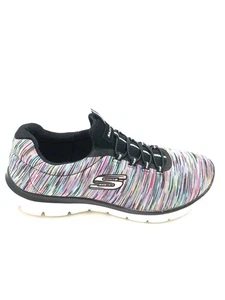 Zapatillas deportivas Skechers para mujer de espuma viscoelástica sin cordones zapatos cómodos coloridos talla 8 ($) - Imagen 1 de 6
