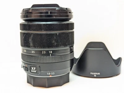 Fujifilm XF 18-55mm f/2.8-4 R LM OIS Lens by Fuji Fujinon + Caps + Hood - Image 1 of 4
