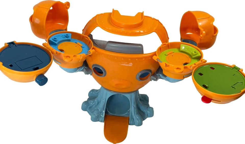Disney Octonautas Octopod Headquarters Juego con 5 Cápsulas 2010 Fisher Price Mattel Foto 1 de 4