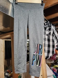 Girls Gapfit Grey Capris Leggings  Size Large - Picture 1 of 6