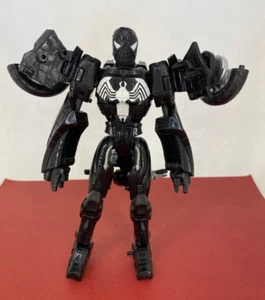 Hasbro 2008 🕸️ TRANSFORMERS Marvel Crossovers 🕸️ Black Spider-Man Motorcycle - Picture 1 of 8
