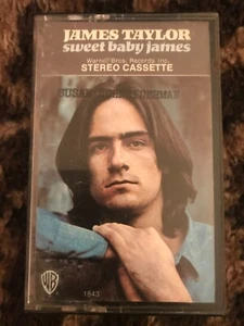 James Taylor *Sweet Baby James *cassette tape *VG+ *M5 1843 *1975 *WB *ROCK - Picture 1 of 8