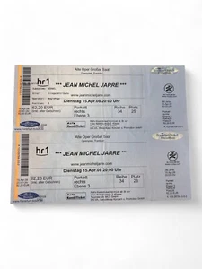 Retro Eintrittskarte - Jean Michel Jarre - 15.04.2008 - Bild 1 von 2