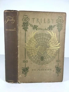 Antique 1894 Trilby George Du Maurier Book 1st Ed Novel Hardback Paris - Picture 1 of 12