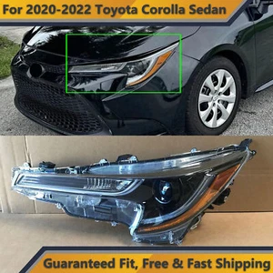 LED DRL Headlight Assembly for 2020 2021 2022 Toyota Corolla Sedan Driver Left - Picture 1 of 8