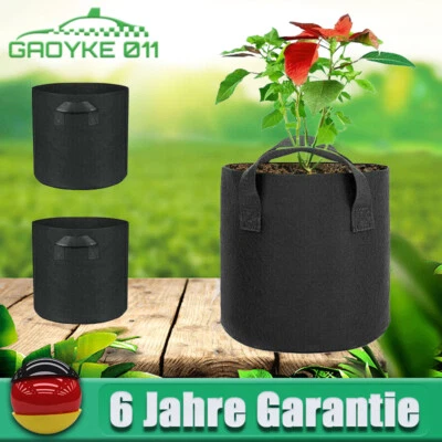 3PCS Pflanzsack Pflanzentasche Gemüse Kartoffeln Pflanzbehälter 11L Pflanztopf - Bild 1 von 4