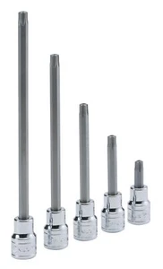 Genius Tools 1/2" Dr. T-55 Tamperproof Star Bit Socket, 150mmL - 440+7655 - Picture 1 of 1