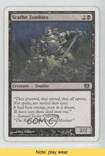 2003 Magic: The Gathering - Core Set: 8th Edition Scathe Zombies #160 READ gd1