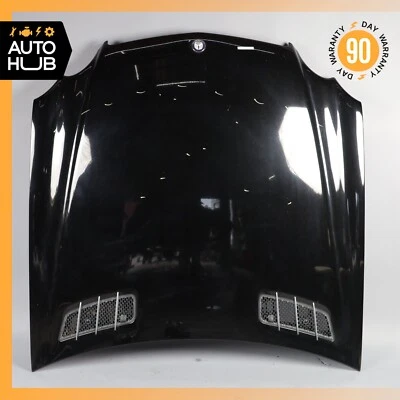 03-08 Conjunto de panel de cubierta de capó negro OEM Mercedes R230 SL500 SL550 SL55 AMG Foto 1 de 4