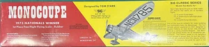 Vtg. Sig Classic Series Monocoup Kit# FF-25 - 24" Wing Span Length: 16" - Picture 1 of 1