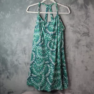 Prana Kleid Damen XL Cantine grün blau weiß Activewear Sommerkleid Regal BH - Bild 1 von 8