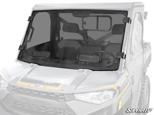 SuperATV Scratch Resistant Vented TintedWindshield for Polaris Ranger XP Kinetic - Picture 1 of 9