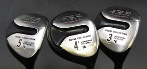 Set of 3 Royal Collection B.B.D 3 ,4 & 5 Woods Extra Stiff Graphite Shafts - Picture 1 of 6