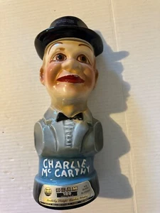 1976 JIM BEAM VINTAGE CHARLEY McCARTHY WHISKEY DECANTER- EMPTY - Picture 1 of 8