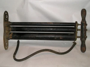 Antique Model T Triple Cylinder High Pressure Tire Air Pump - USA - "M" On Base - Picture 1 of 4