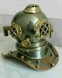 Mini Casco de Buceo de Colección Marítimo Mark V de la Marina de los Estados Unidos de 6" Regalo - Imagen 1 de 5