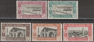 EDSROOM-19840 Italy-Libya B5-B9 LH 1927 Short Set Views CV$17.50 - Picture 1 of 2