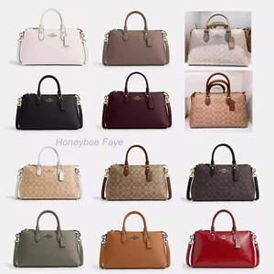 Bolso Coach Georgia nuevo con etiquetas en lona exclusiva CR156/CR157/CV942 - Imagen 1 de 169