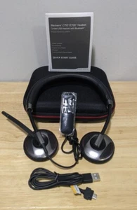 Plantronics Blackwire C720 M Stereo Corded USB Headset with Bluetooth - Tested - Picture 1 of 9