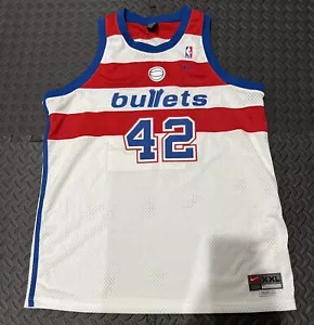 Camiseta deportiva vintage de Nike Jerry Stackhouse #42 de los Washington Bullets NBA para hombre XXL - Imagen 1 de 9