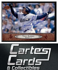 Tony Eusebio 1996 Upper Deck #344 Houston Astros TTM/IP Signed Autographed - Picture 1 of 2