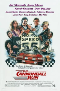 Póster de la película The Cannonball Run 11"x17" 11x17 VENDEDOR DE EE. UU. - Imagen 1 de 1