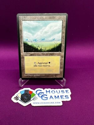 MTG Plains (A - Hills) Italian Beta Revised FBB Black Border Vintage *CCGHouse* - Image 1 of 2