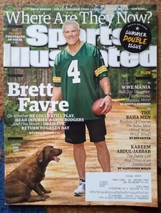 BRETT FAVRE "Where Are They Now" July 2015 Sports Illustrated Issue - Bild 1 von 3