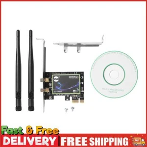 Cartes réseau sans fil 2,4 G/5 GHz double bande PCI-E 1X Ethernet PCI Express Wi-Fi - Photo 1/9