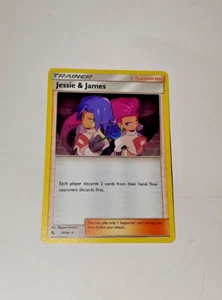 Pokemon Card Jessie and James 58/68 Hidden Fates Holo NM - Picture 1 of 2