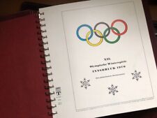 XII. Olympische  Winterspiele 1978.Komplette Sammlung im Lindner Vordruck Album 